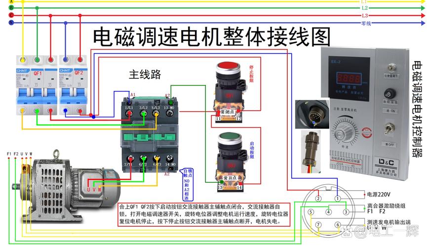 調速電機接線圖，調速電機怎么測量好壞